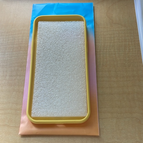 Apple iPhone 12 Pro Max Silicone Case - Butter Yellow - 100% coverage. - Picture 3 of 3